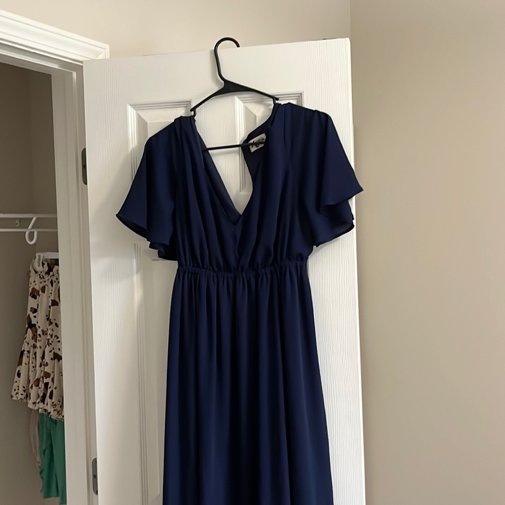 Dark Blue Formal or Bridesmaid dress